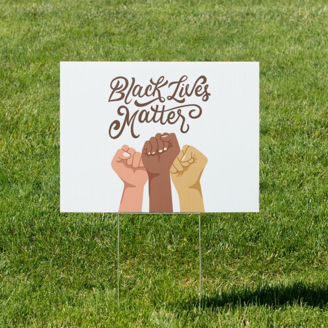 Black Lives Matter - Unity Sign (Insitu)
