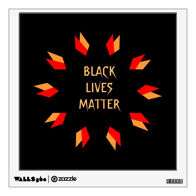 Black Lives Matter Wall Decal (Front)