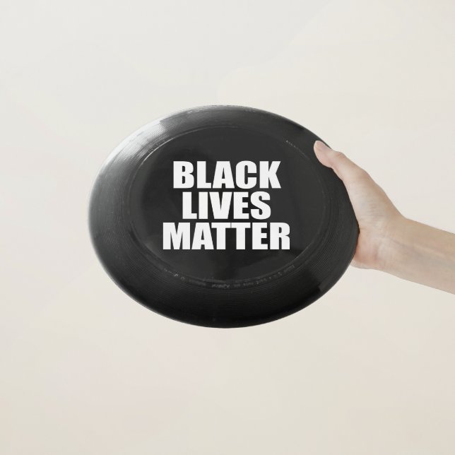 Black Lives Matter Wham-O Frisbee (In Hand)