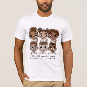 Black Lives Matter (with children raising fists) T-Shirt