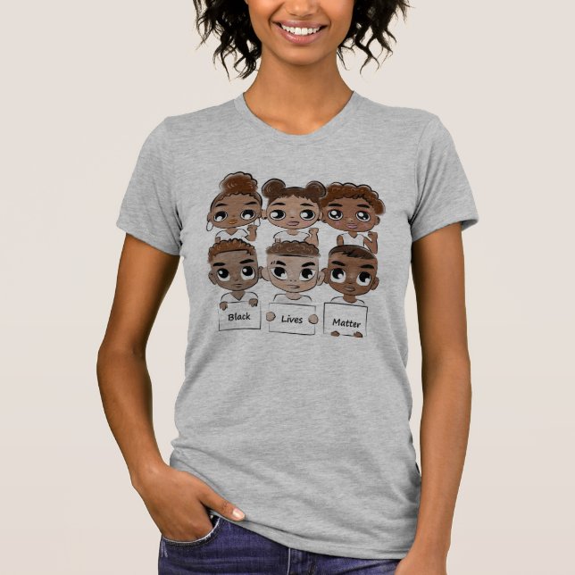 Black Lives Matter Women's T-shirt (Front)