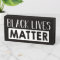 Black Lives Matter Wood Wall Sign