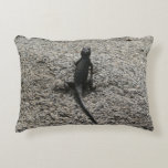 Black Lizard Decorative Pillow