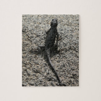 Black Lizard Jigsaw Puzzle
