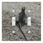 Black Lizard Light Switch Cover