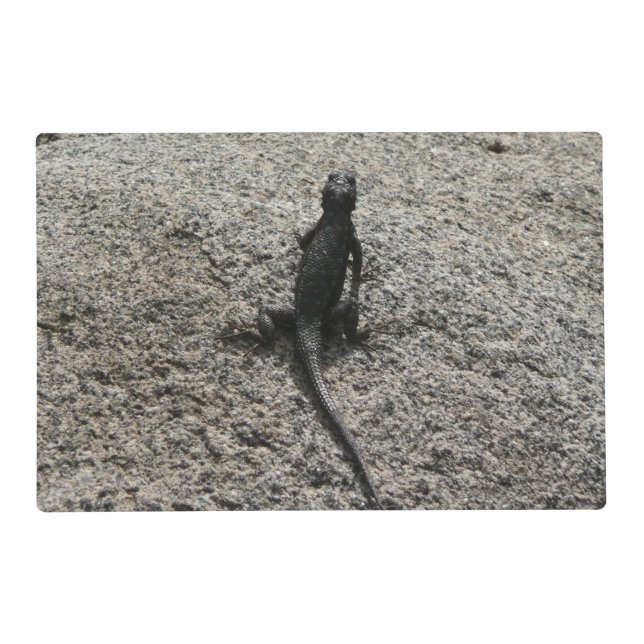 Black Lizard Placemat (Front)