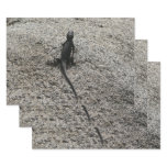 Black Lizard Wrapping Paper Sheets