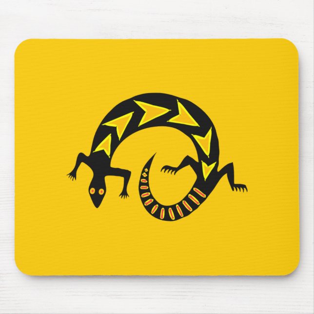 black lizzard mousepad (Front)