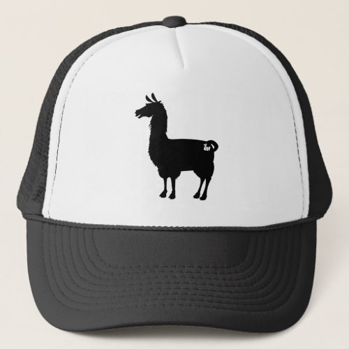 Black Llama Cap