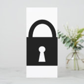 black lock icon (Standing Front)