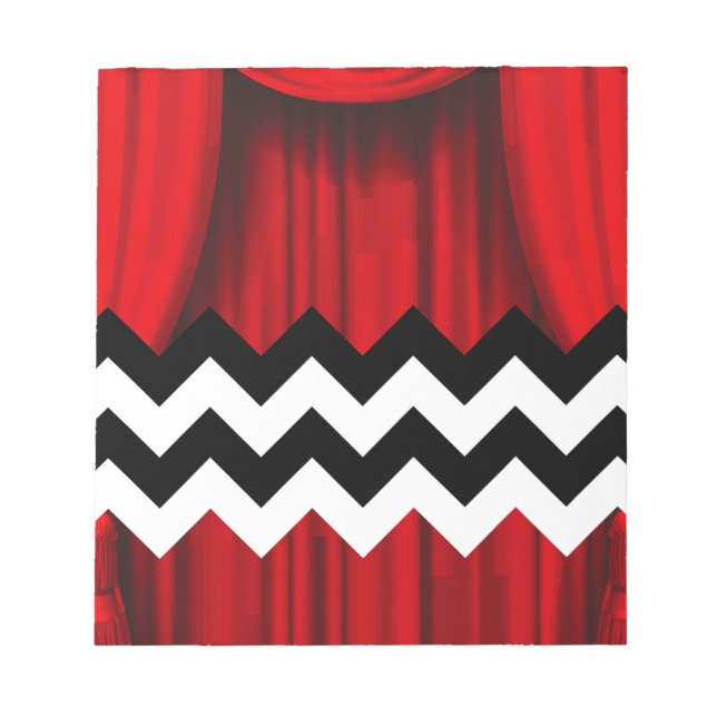 black lodge chevron notepad (Front)