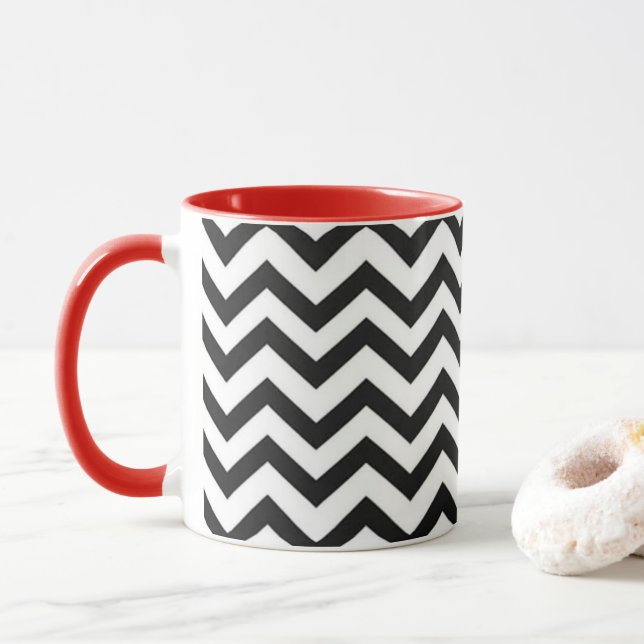 Black Lodge Mug (With Donut)