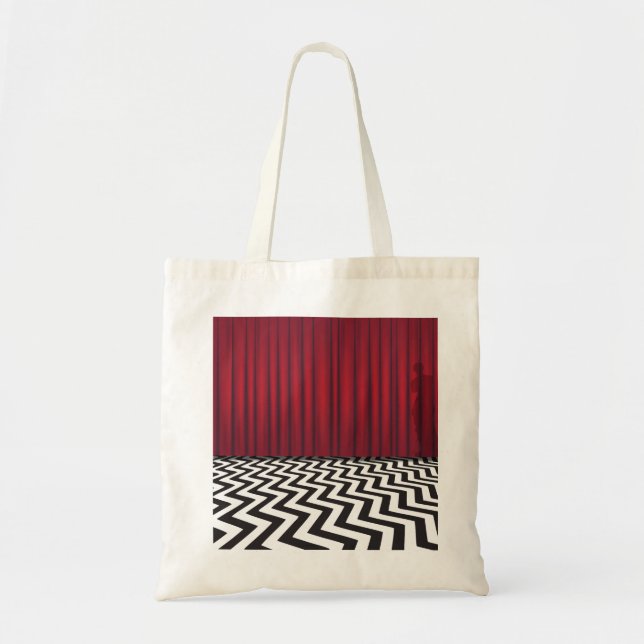 Black Lodge Tote Bag (Front)