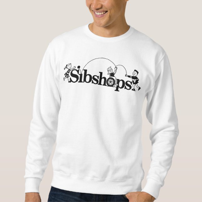 Black Logo Classic Sweatshirt (Front)