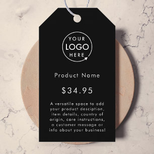 Black Logo   Modern Business Product Price Tags