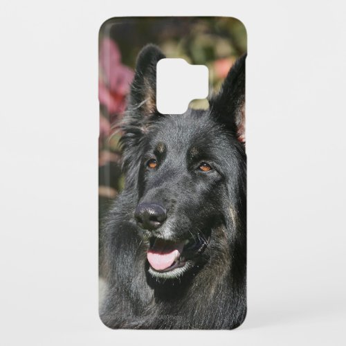 Black Long Haired German Shepherd Case_Mate Samsung Galaxy S9 Case