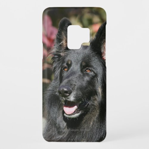 Black Long Haired German Shepherd Case_Mate Samsung Galaxy S9 Case