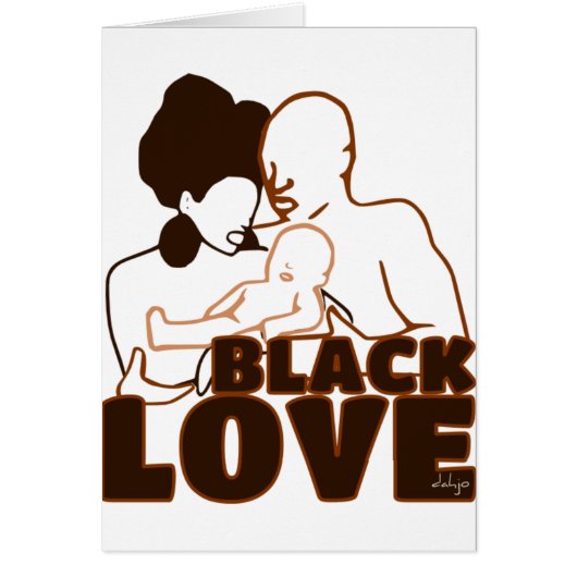 Black Love Brown Love Cards (Front)