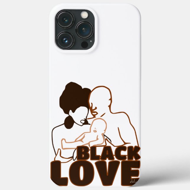 Black Love Brown Love Case-Mate iPhone Case (Back)