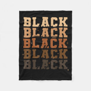 Black Love Joy Excellence Pride History African Gi Fleece Blanket