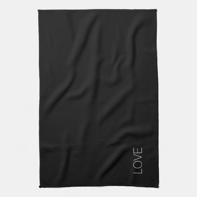 Black Love -The black series Towel (Vertical)