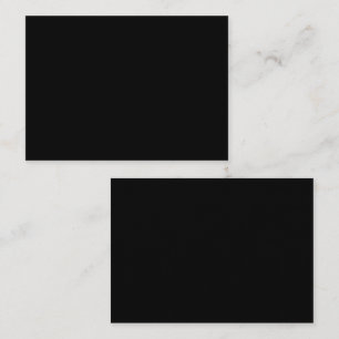 Black Luxury Appointment Card   Minimalist Eleganc