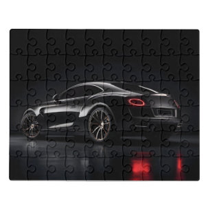 Black luxury car jigsaw puzzle