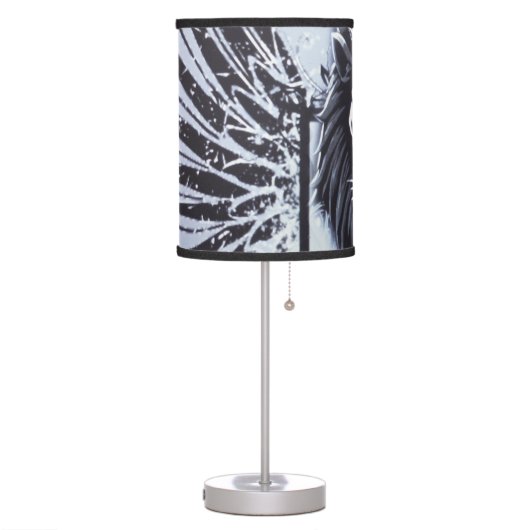 Black Lyon military robotic 2 Table Lamp (Left)