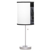 black Lyon military robotic Table Lamp (Left)