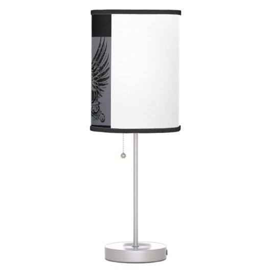 black Lyon military robotic Table Lamp (Right)