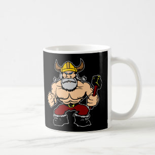 Black Mad Viking Coffee Mug