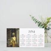Black Madonna 2014 Calendar Photo Card (Standing Front)