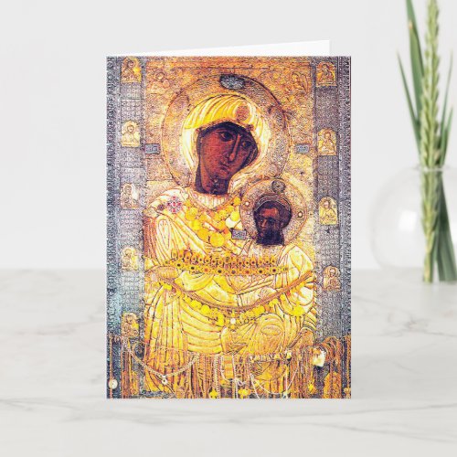 Black Madonna Card