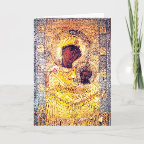 Black Madonna Holiday Card