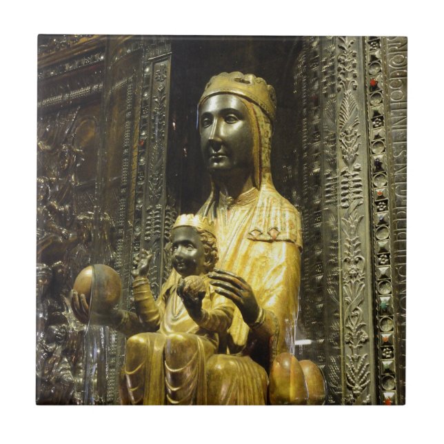 black madonna montserrat tile (Front)