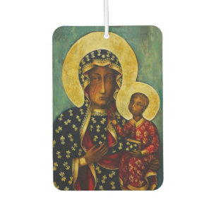 Black Madonna of Częstochowa Air Freshener
