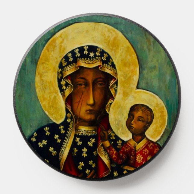 Black Madonna of Częstochowa PopSocket (Popsocket)