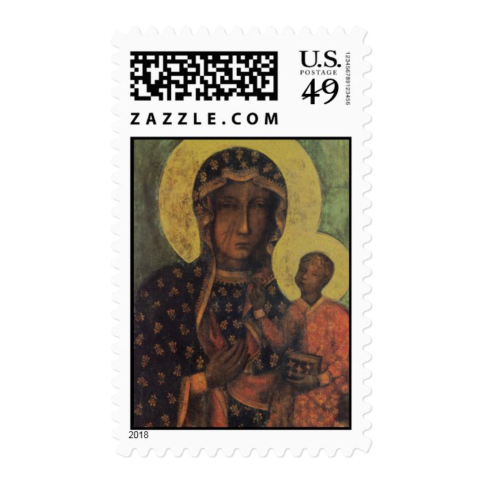 Black Madonna of Czestochowa Postage