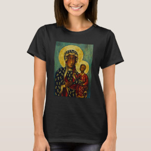 Black Madonna of Częstochowa T-Shirt
