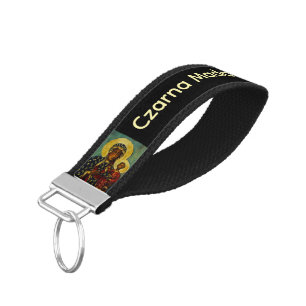 Black Madonna of Częstochowa Wrist Keychain
