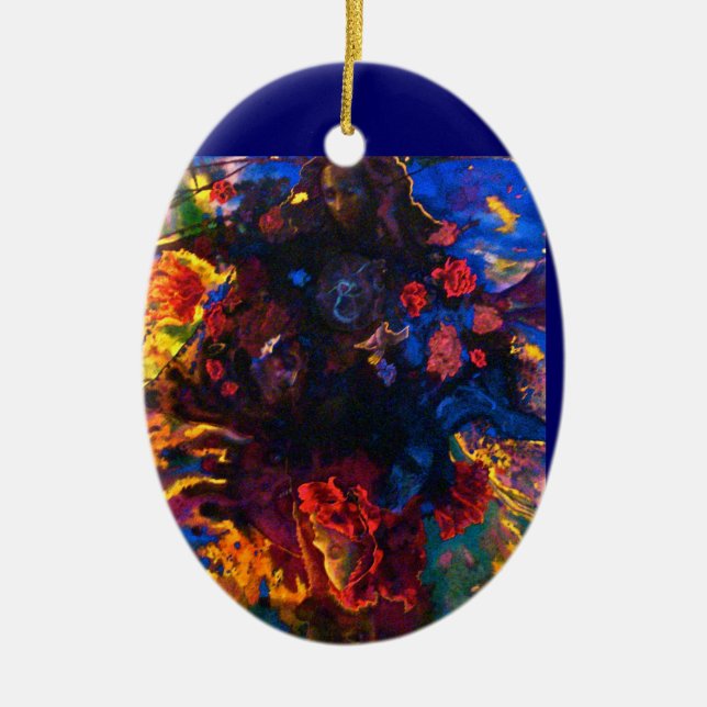 BLACK MADONNA ORNAMENT (Front)