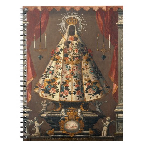 Black Madonna Painting 1745 Notebook