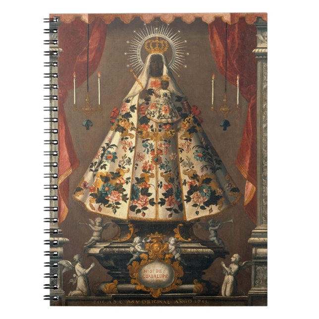 Black Madonna Painting 1745 Notebook (Front)