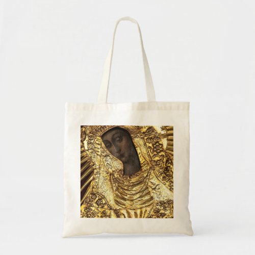 Black Madonna Poland Our Lady of Grace Of The Gate Tote Bag