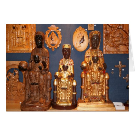 Black Madonnas Cards (Front Horizontal)