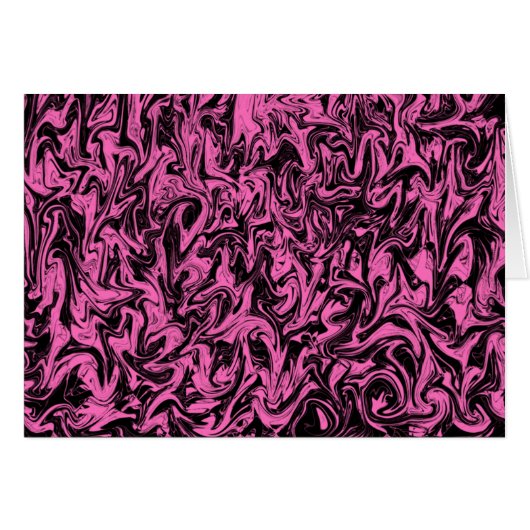 Black & Magenta Swirl (Front Horizontal)