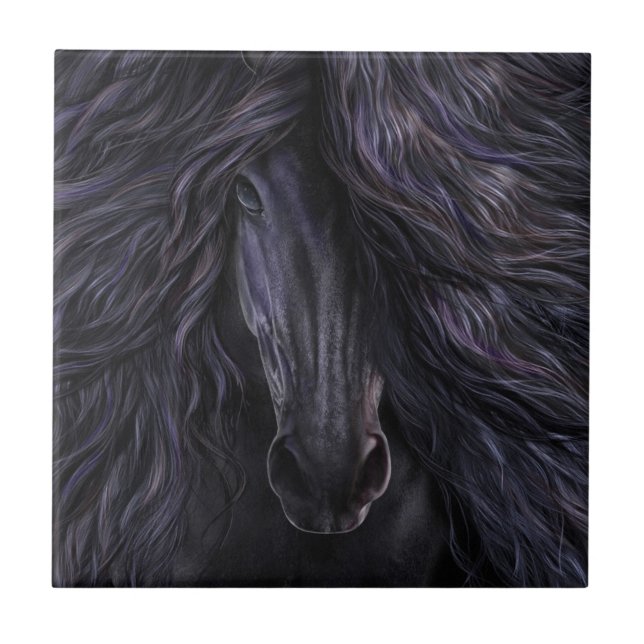 Black Magic Art Tile (Front)