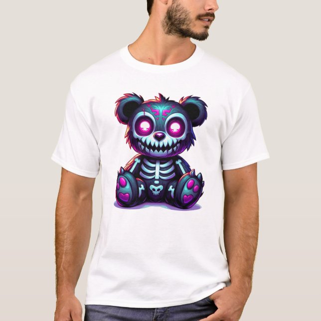 Black Magic Teddy Bear T-Shirt (Front)