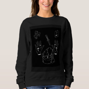 black magic wicca ritual cheap halloween sweatshirt