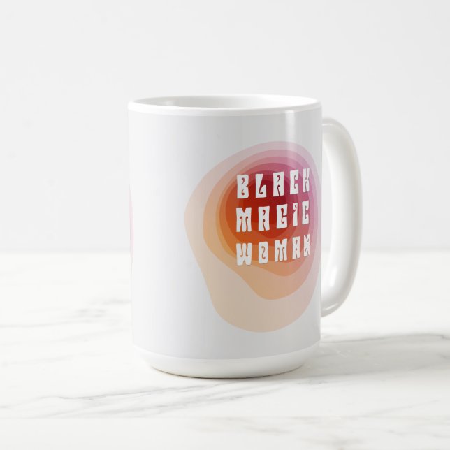 Black Magic Woman Coffee Mug (Front Right)